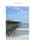Fishing pier coastal photography