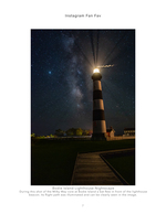 Bodie Island Lighthouse architecture photography under the Milky Way