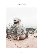 Toddler portrait photography on the dunes