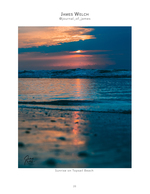 Sunrise seascape photography over the waves