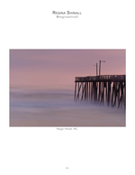 Fishing pier architecture photography at dusk