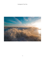Crashing wave seascape photography at sunrise
