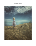 Child portrait photography on the dunes