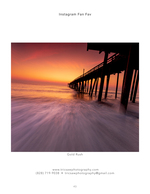Pier architecture photography at sunrise