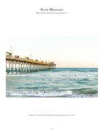 Fishing pier coastal photography