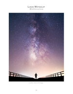 Cedar Island Bridge night sky photography