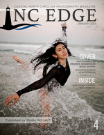 Leah Versola in the surf, coastal portrait photography