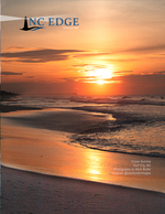 Ocean sunrise over Surf City, sunrise photography