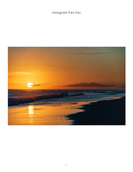 Sun setting over the ocean, sunset photography