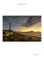 Surf City sunrise coastal photography