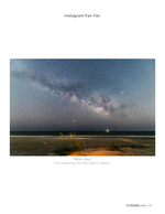 Milky Way night sky photography