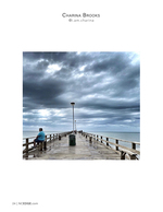 stormy pier coastal photography