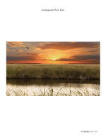 marsh sunset landscape photography