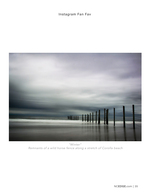 Corolla winter beach landscape photography