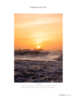 ocean wave sunrise photography