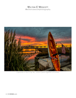 Surf City swing bridge coastal photography