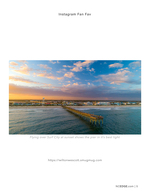 Surf City pier aerial photography