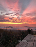 Dune landscape photography at sunset