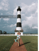 Lighthouse engagement portrait photography