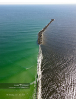 jetty aerial photography