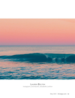 pastel wave coastal photography