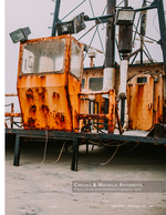 rusted shipwreck still life photography