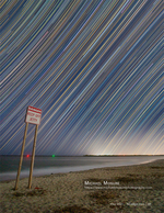 star trails landscape photography