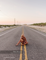 empty highway portrait photography