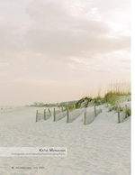 Beach dunes landscape photography at dusk