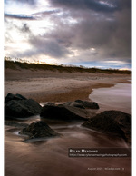 seascape photography of stormy rocks