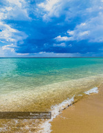 seascape photography of turquoise shallows
