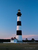 lighthouse photography at dusk