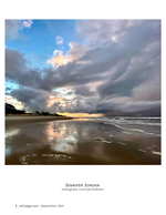 storm cloud coastal photography