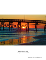 pier sunset photography
