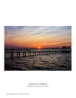dock sunset photography
