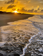 coastal sunset photography