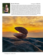 Clamshell still life photography at sunrise