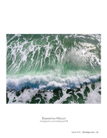 Aerial wave patterns, aerial photography