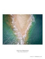 Aerial wave convergence, aerial photography