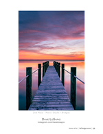 Dock architecture photography at twilight