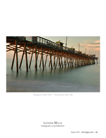 Bogue Inlet Pier architecture photography