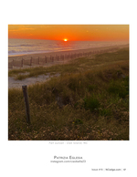 Fall sunset landscape photography