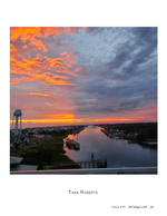 Sunset on the Waterway coastal photography