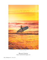 Golden Hour Paddle Out landscape photography
