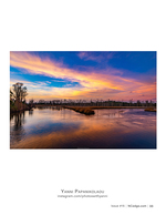 Marsh Sunset landscape photography