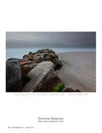 Long Exposure at the Fort Macon State Park jetty landscape photography