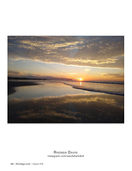 Pier Reflections at Sunset coastal photography