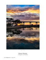 Sunset Bridge Reflections architecture photography