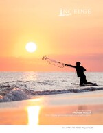 fisherman silhouette coastal photography