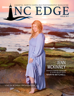 Senior sunrise portrait photography at Kure Beach